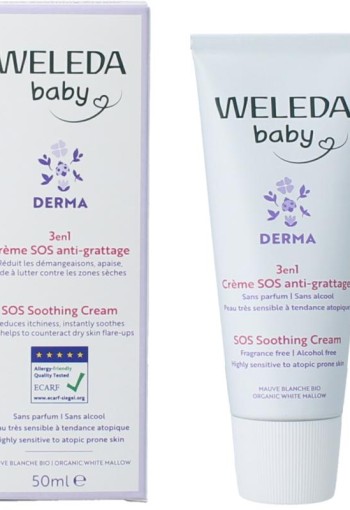 Weleda Baby derma 3 in 1 SOS creme bio 50 Milliliter