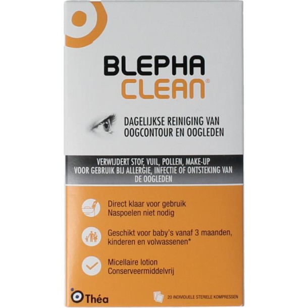 Blephaclean Kompressen (20 Stuks)