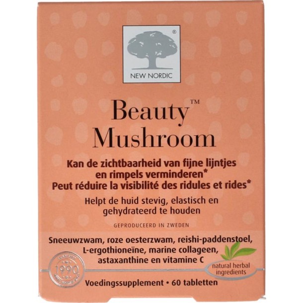 New Nordic Beauty mushroom (60 Tabletten)