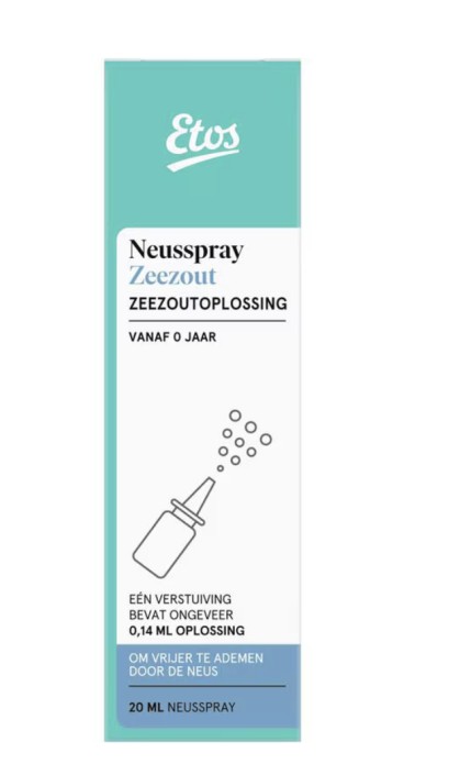 Etos Zee­zout neus­spray voor al­le leef­tij­den  20 ml
