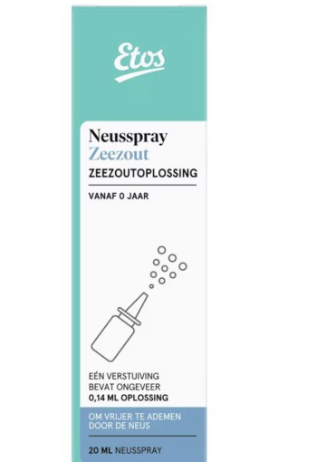 Etos Zee­zout neus­spray voor al­le leef­tij­den  20 ml