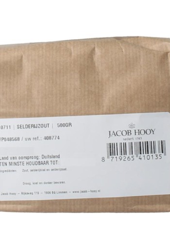 Jacob Hooy Selderijzout (500 Gram)
