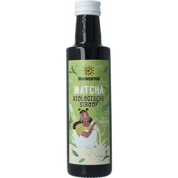 Sonnentor Matcha siroop bio (250 Milliliter)