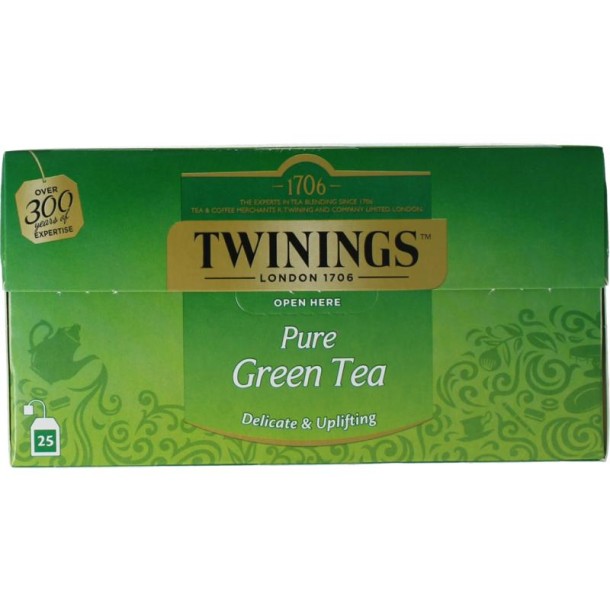 Twinings Pure groene thee (25 Zakjes)