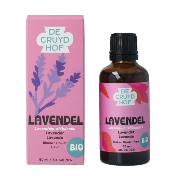 De Cruydhof Lavendula officinalis flor/lavendel bio (50 Milliliter)