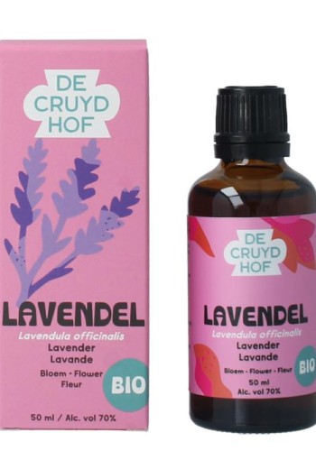 De Cruydhof Lavendula officinalis flor/lavendel bio (50 Milliliter)