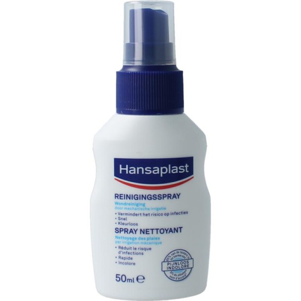 Hansaplast Hansaplast reinigingsspray (50 Milliliter)