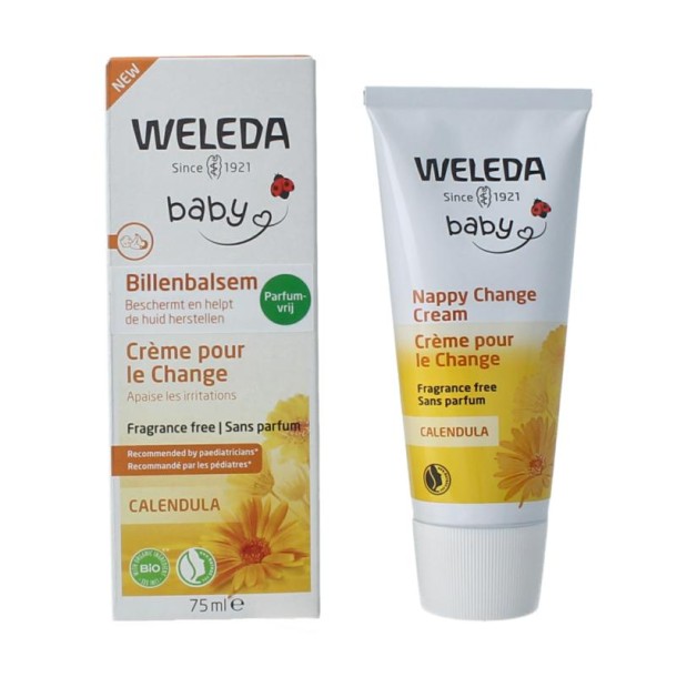 Weleda Calendula billenbalsem parfumvrij (75 Milliliter)