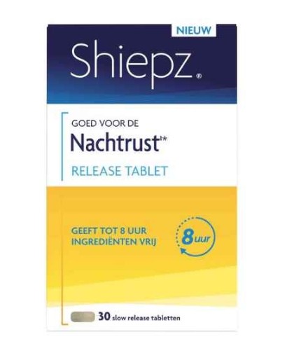 Shiepz Nachtrust 8 uur 30 tabletten