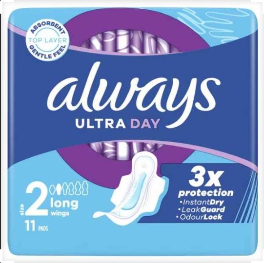 Always Maandverband Ultra Long Wings