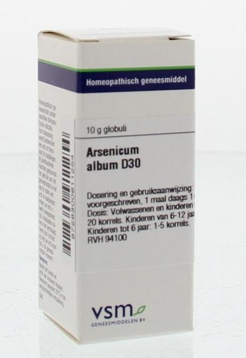 VSM Arsenicum album D30 (10 Gram)