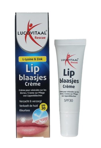 Lucovitaal Lipblaasjes rescue creme (7 Milliliter)