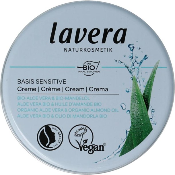 Lavera Basis sensitive all round cream mini bio (25 Milliliter)
