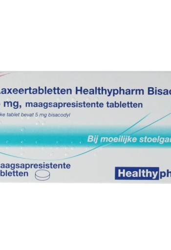 Healthypharm Laxeertabletten bisacodyl 5mg (30 Tabletten)
