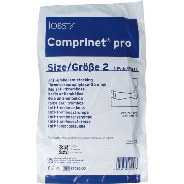 BSN Comprinet pro huid knie maat M (2 Stuks)