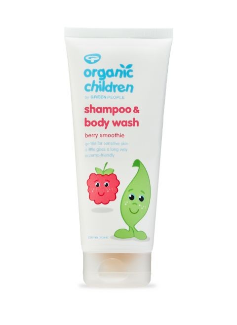 Green People Organic children shampoo berry smoothie (200 Milliliter)