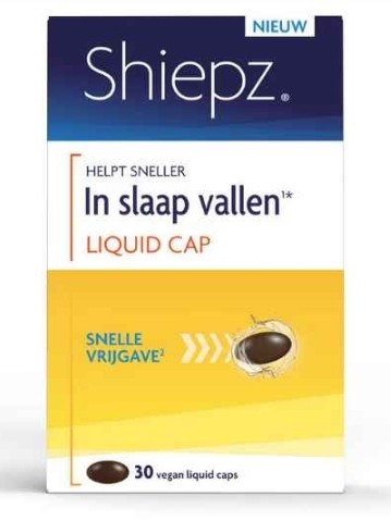 Shiepz helpt in slaap vallen liquid cap 30ST