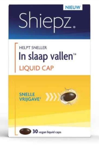 Shiepz helpt in slaap vallen liquid cap 30ST