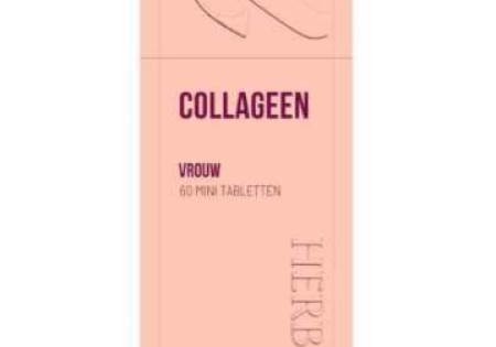 Herbolist Collageen 60 Mini Tabletten