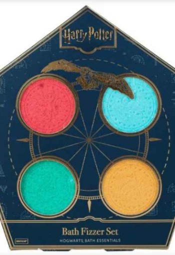 Warner Bros Harry Potter Giftset 4pcs Bath Fizzer 45gr Magic Wisdom