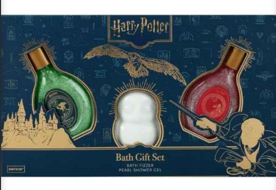 Warner Bros Harry Potter Giftset 3pcs Body Care Magic Wisdom