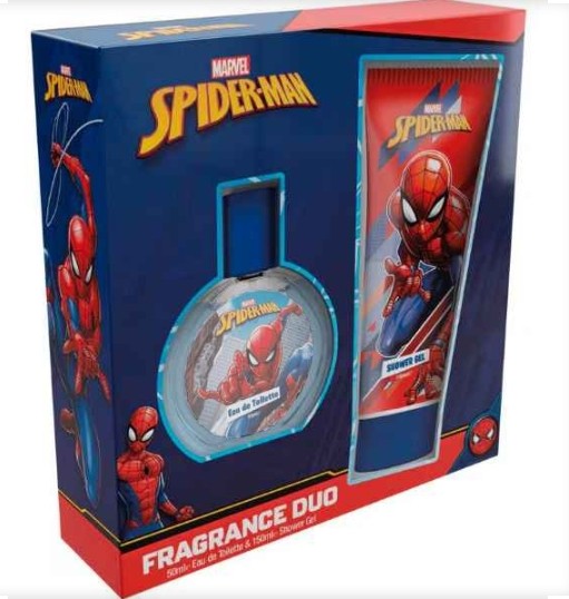 Corsair Eau de Toilette 50ml & Shower Gel 150ml Spiderman