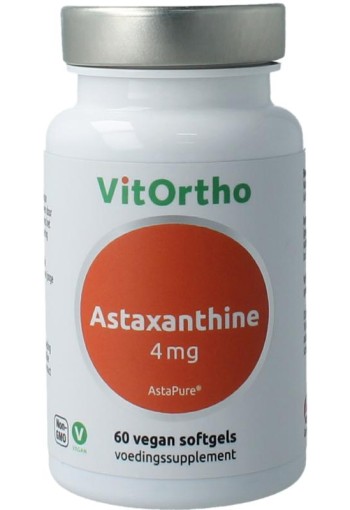 Vitortho Astaxanthine 4mg astapure (60 Softgels)