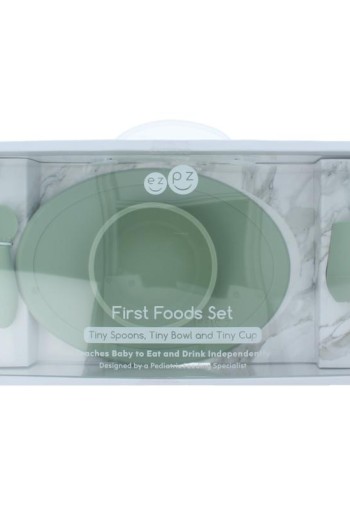 Ezpz First food set sage (1 Set)
