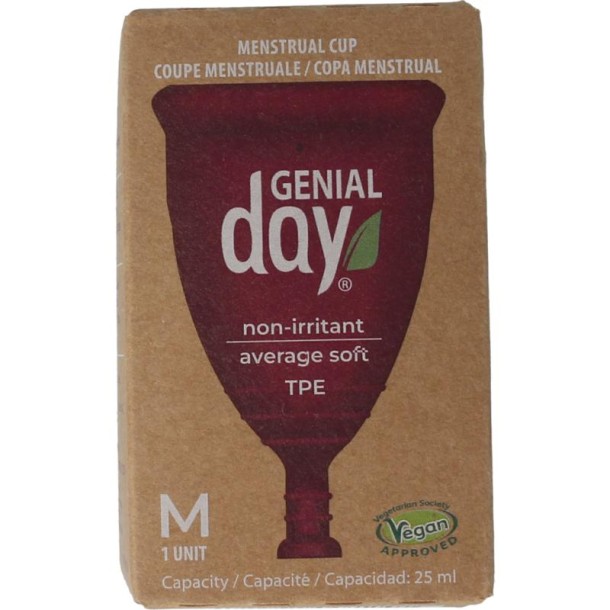 Gentle Day Menstruatie cup M (1 Stuks)