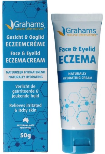 Grahams Gezicht & ooglid eczeem creme (50 Gram)