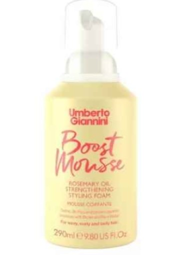 Umberto Giannini Strong Curls Rosemary Oil Strengthening Styling Foam 290 ML