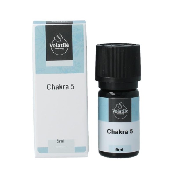 Volatile Chakra olie 5 keel puur (5 Milliliter)