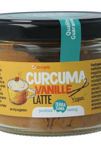 Terrasana Latte curcuma vanilla bio (70 Gram)