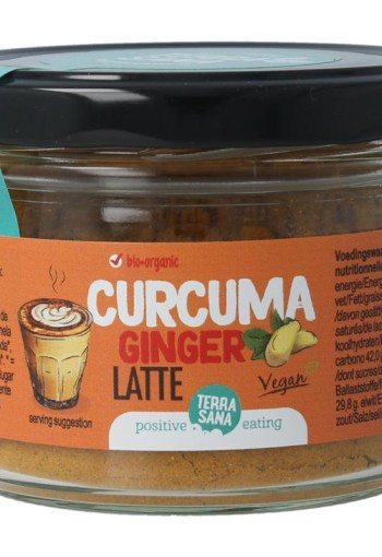 Terrasana Latte curcuma ginger bio (70 Gram)