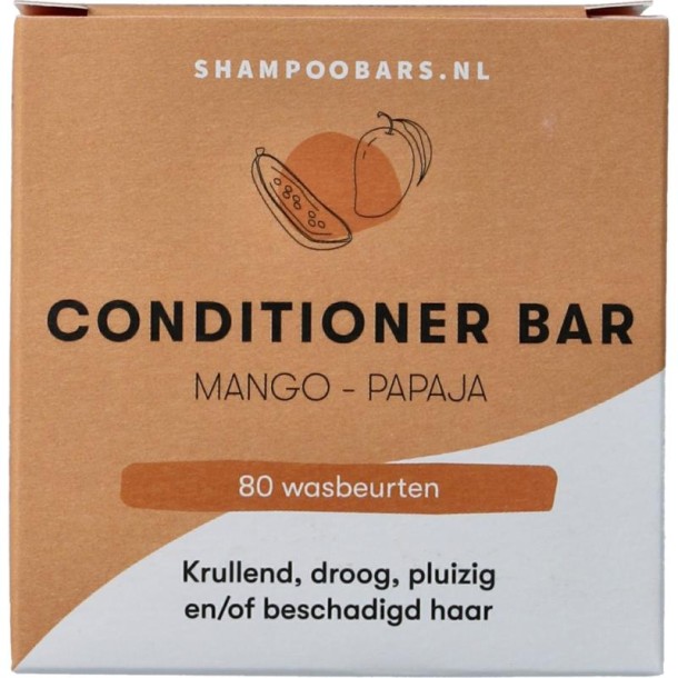 Shampoobars Conditioner bar mango papaja (45 Gram)