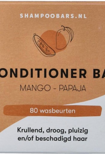 Shampoobars Conditioner bar mango papaja (45 Gram)