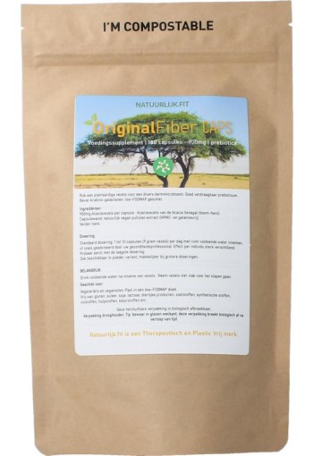 Natuurlijk.fit OriginalFiber (180 Capsules)