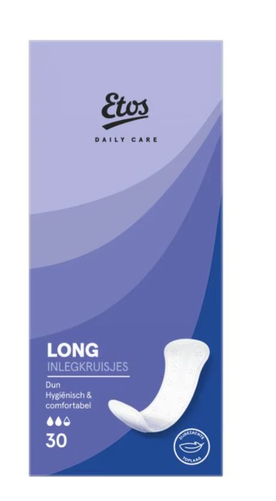 Etos Daily Care Long Inlegkruisjes 30 stuks 