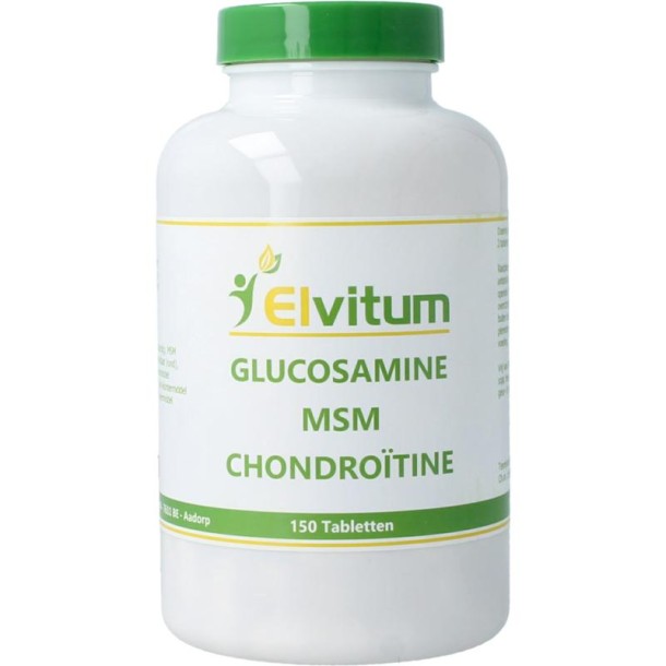 Elvitum Glucosamine MSM chondroitine (150 Tabletten)