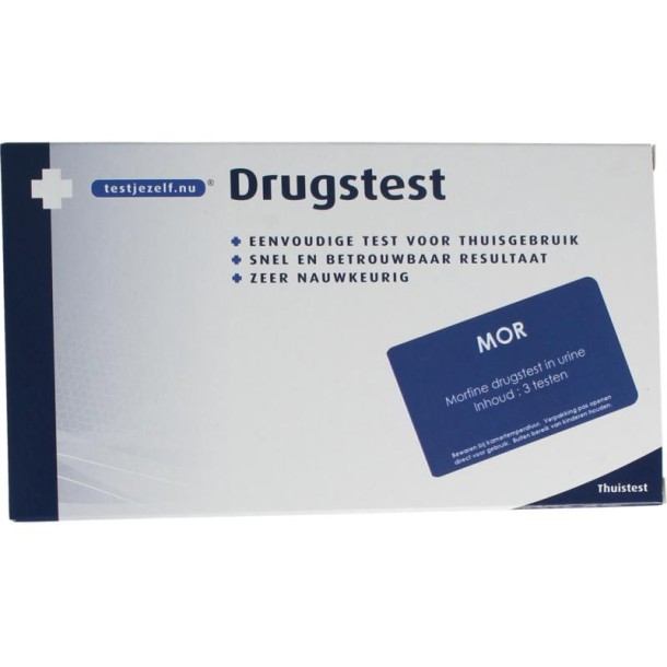 Testjezelf.nu Drugstest morfine (heroine) (3 Stuks)
