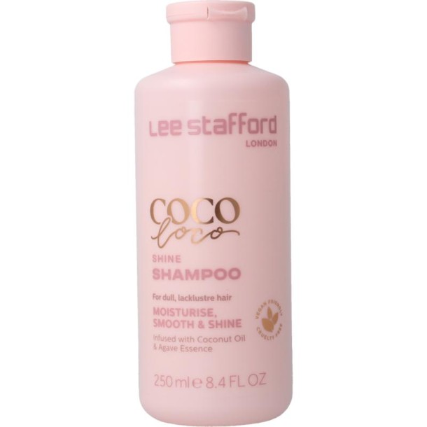 Lee Stafford Coco loco & agave shine shampoo (250 Milliliter)