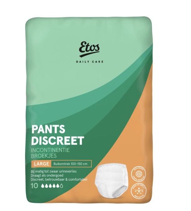 Etos Control Pants Large Incontinentiebroekjes 10 stuks