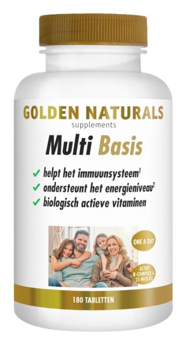 Golden Naturals Multi basis (180 Tabletten)