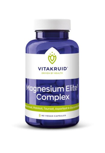 Vitakruid Magnesium elite5 complex (90 Vegetarische capsules)