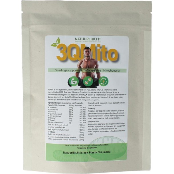Natuurlijk.fit 3qmito (60 Capsules)