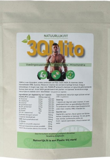 Natuurlijk.fit 3qmito (60 Capsules)