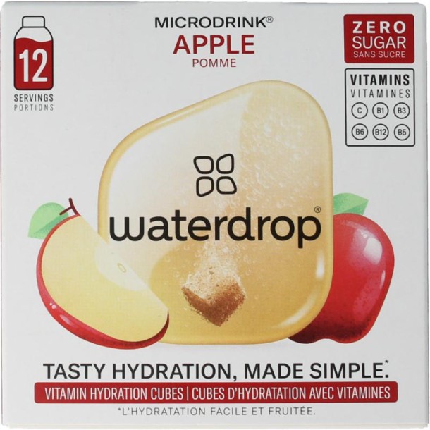 Waterdrop Microdrink appel (12 Stuks)