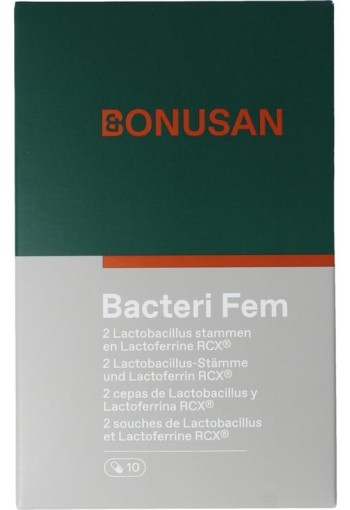 Bonusan Bacteri fem (10 Capsules)