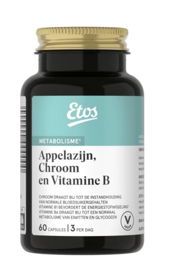 Etos appelazijn chroom vit b 60 caps