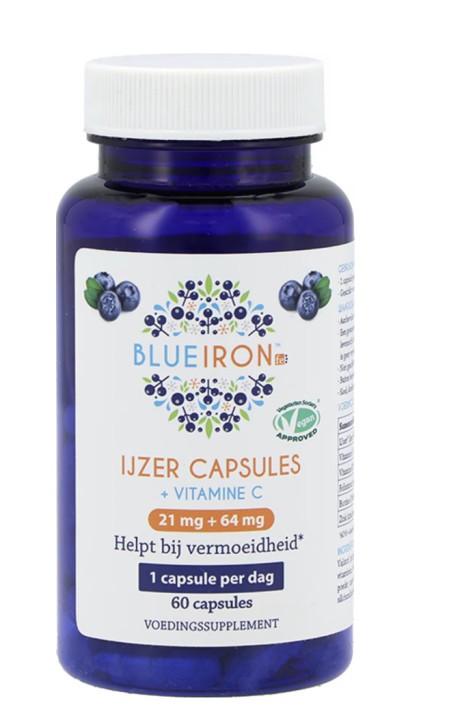 Blueiron ijzer capsules 60